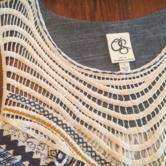 Anthropologie One September Raye crochet top - Picture 5 of 7